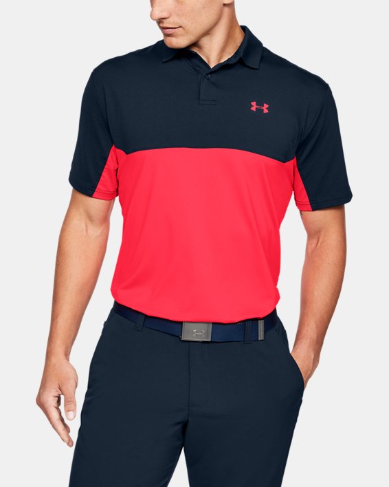 Short Sleeve Polo Shirt with Sun Protection Under Armour Mens Performance 2.0 Tee T